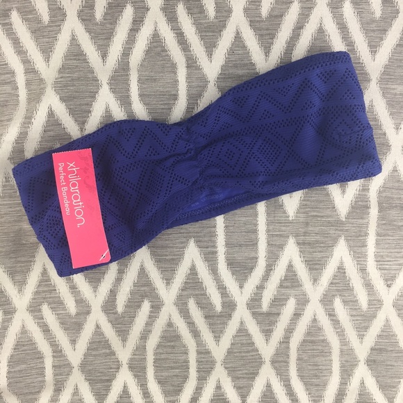 Xhilaration Bandeau Medium Bra Purple Size:Medium NWT - Picture 1 of 2